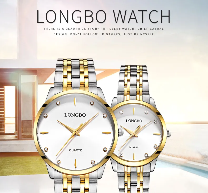 LONGBO Couple Watch 80322