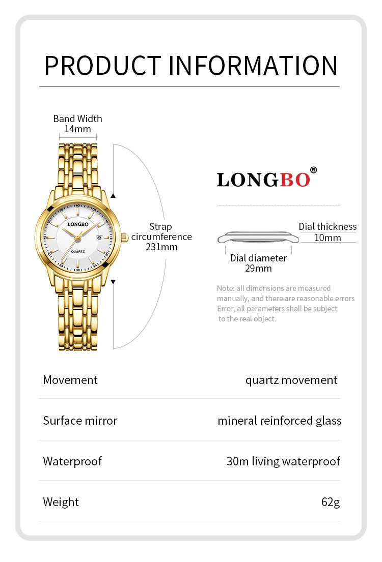 LONGBO Men's Watch 83540